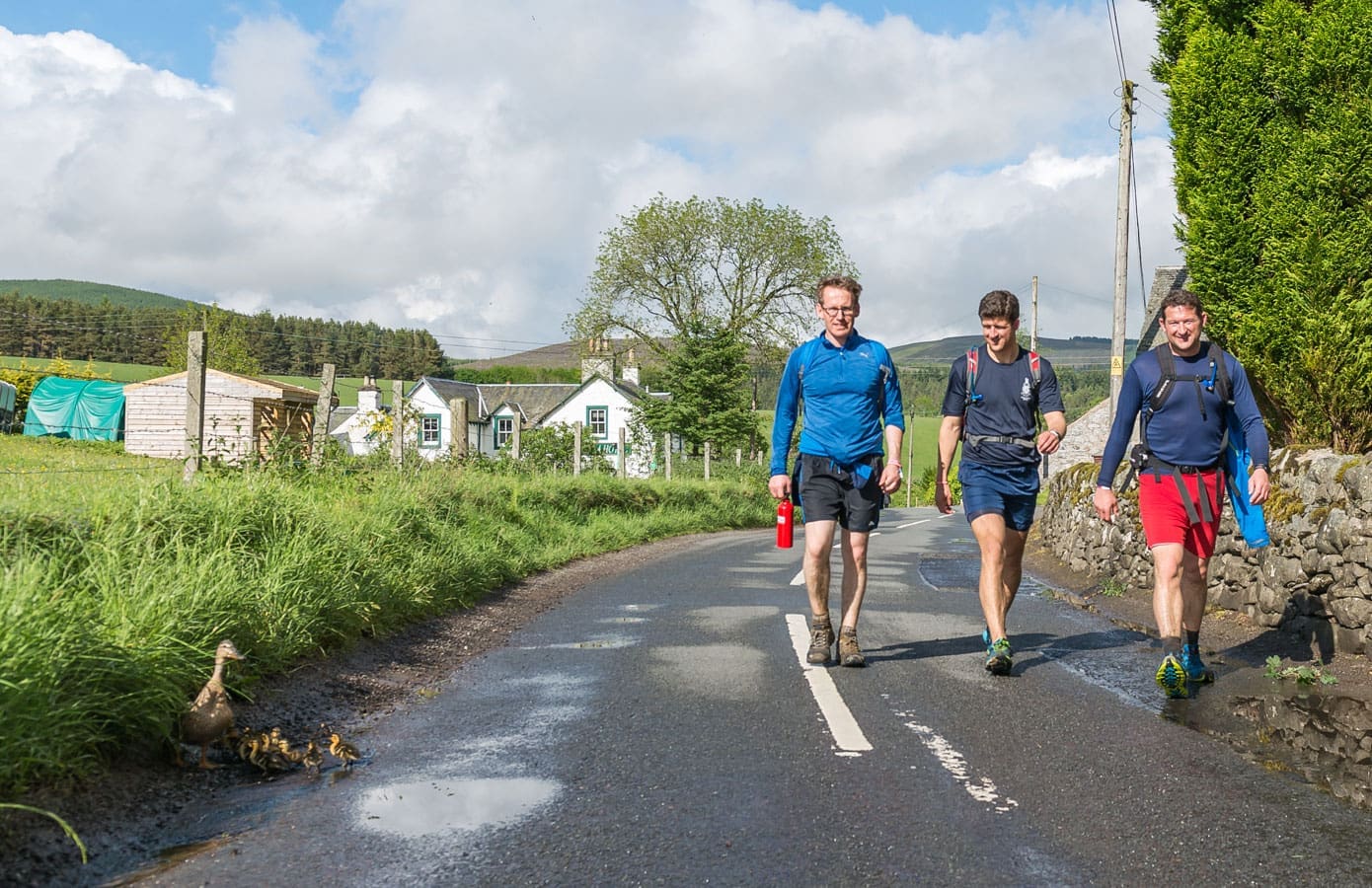 George Lorimer and the Galbraith Team